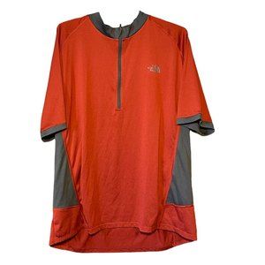 The North Face Men's Burnt Red/Orange Sportswear Lightweight Tee Size XL